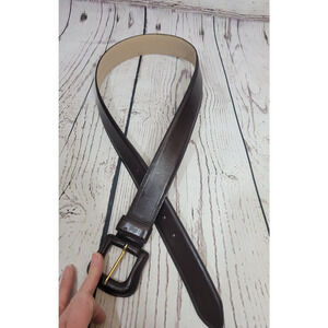 Genuine Leather‎ Career Casual Dress Belt Women's Brown Size Medium